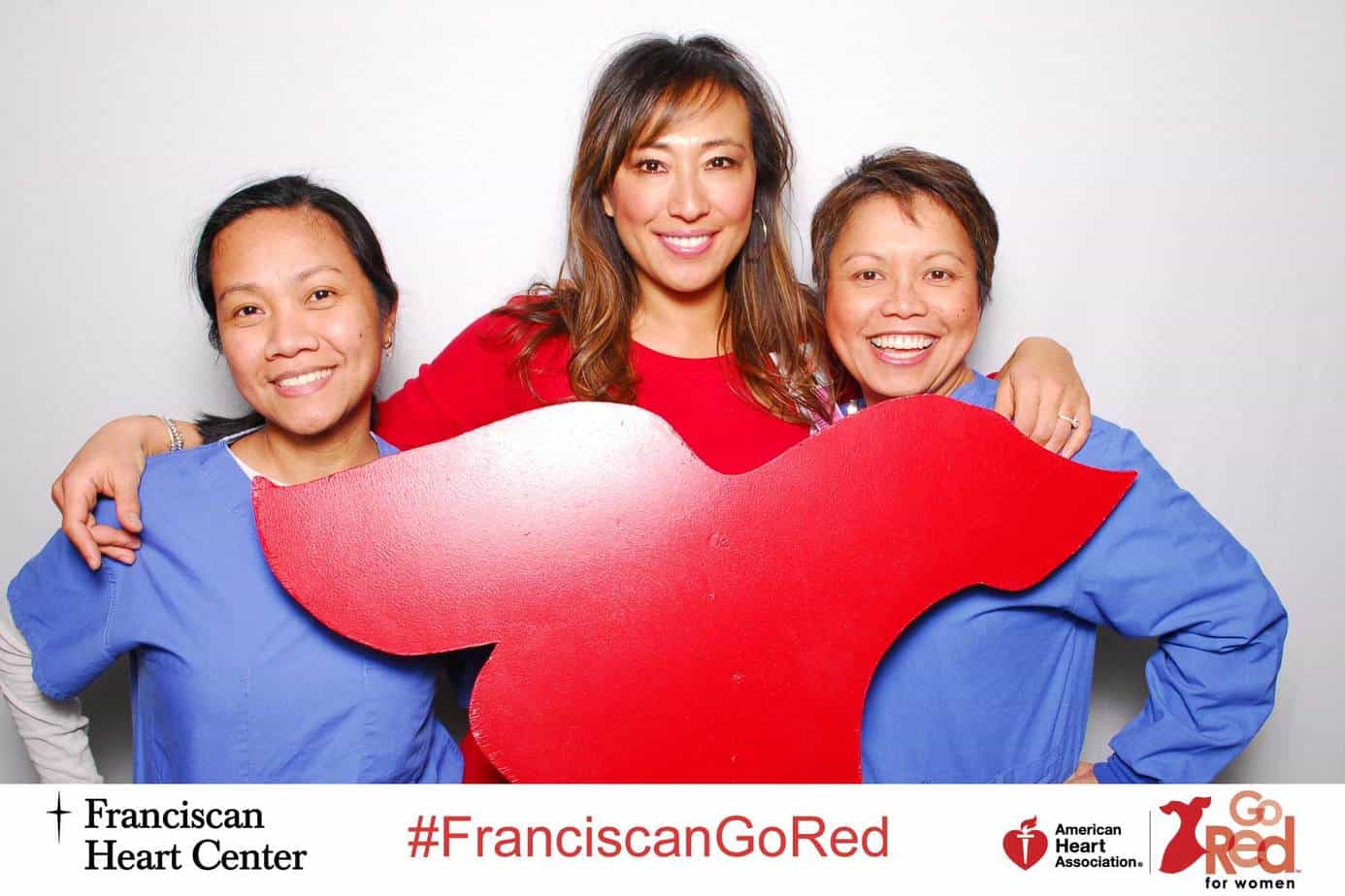 American Heart Association Go Red 1000 Words Photo Booth