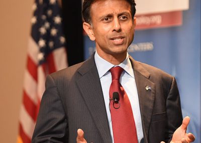 Govenern Bobby Jindal giving a speech for the Washington Policy Center